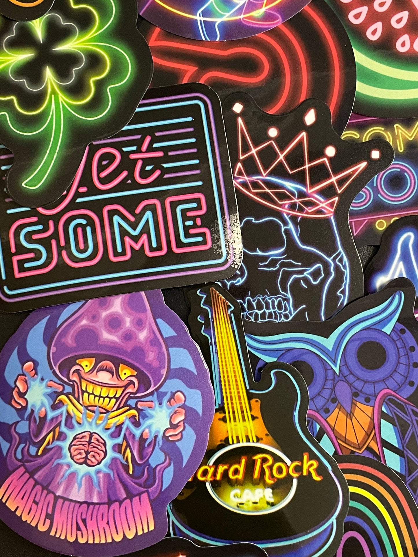 Neon Stickers